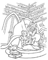 Disney Mystery Coloring Book Coloring Page