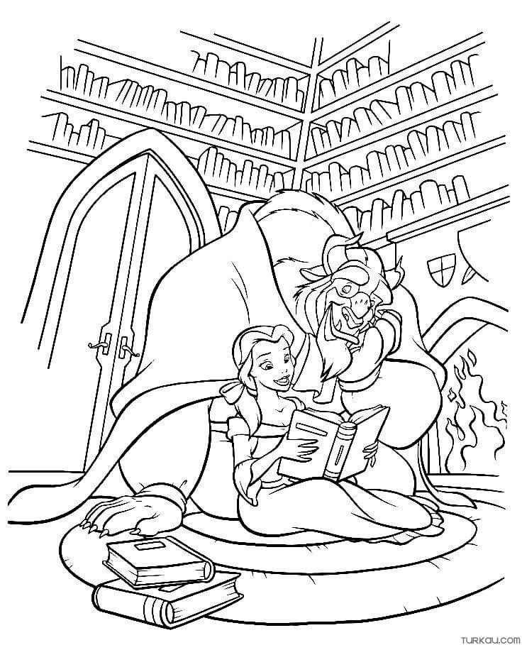 Disney Mystery Coloring Book Coloring Page » Turkau
