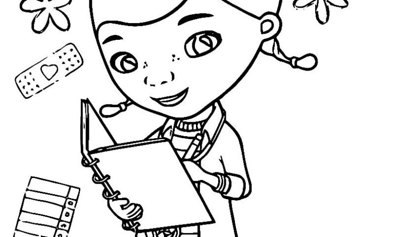 Doc Mcstuffin Coloring Pages