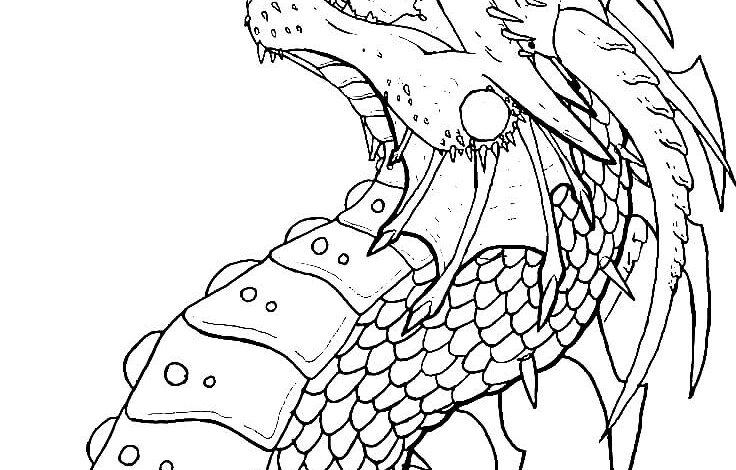 Dragon Pictures To Color Coloring Page
