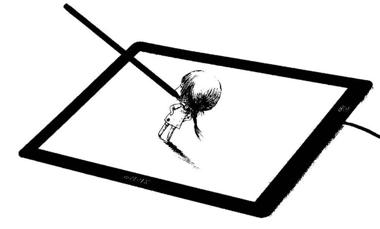Drawing Pad Coloring Page