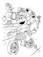 Elmo Coloring Page