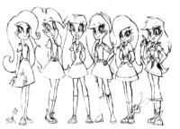 Equestria Girl Coloring Pages Equestria Girl Coloring Pages