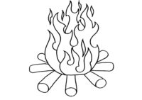 Fire Coloring Pages Fire Coloring Pages