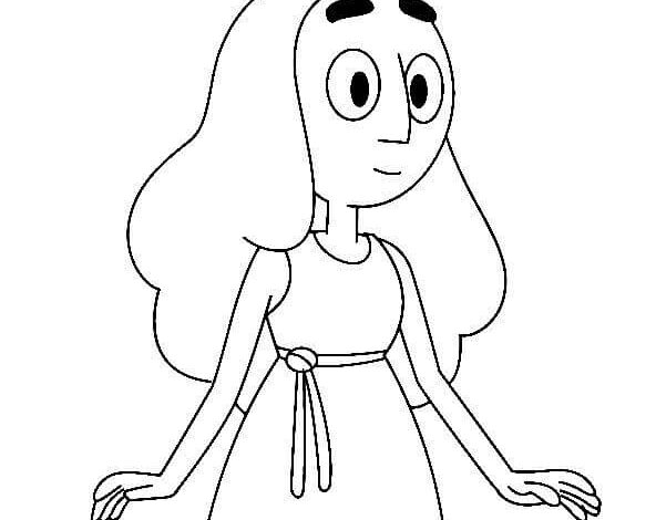 Girl Connie Coloring Page