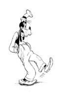 Goofy Coloring Pages
