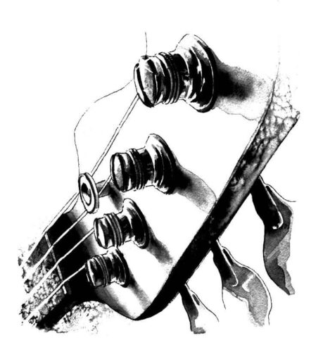 Guitar Music Coloring Page