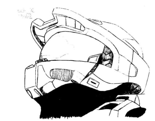 Halo Coloring Page for Adults