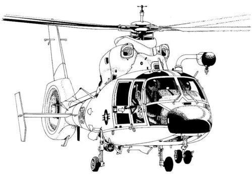 Helicopter Coloring Page