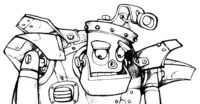 Illustrators Robots Coloring Pages