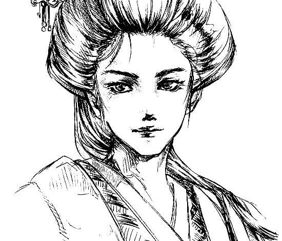 Japanese Coloring Pages