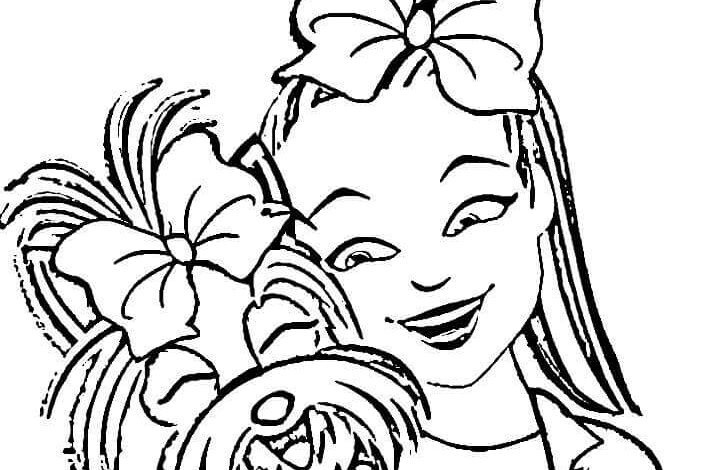 Jojo Siwa Coloring Page