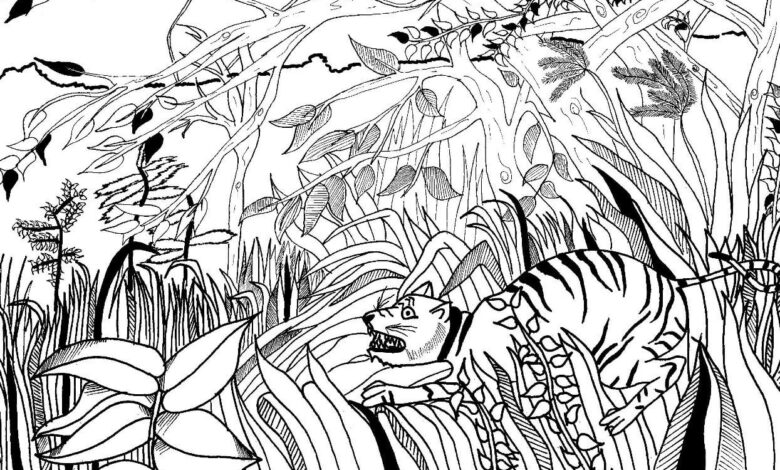 Jungle Coloring Pages