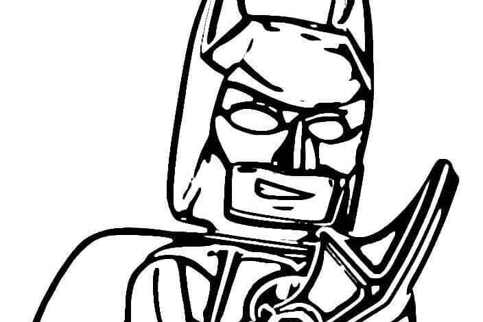 Lego Batman Coloring Page