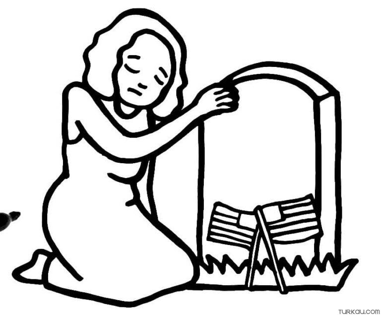 Memorial Day Coloring Page » Turkau
