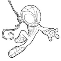 Miles Morales Coloring Pages
