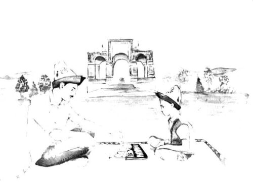 Nativity Coloring Page
