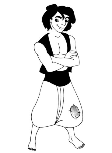 New Aladdin Coloring Page