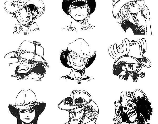 Pirate Hat Coloring Pages