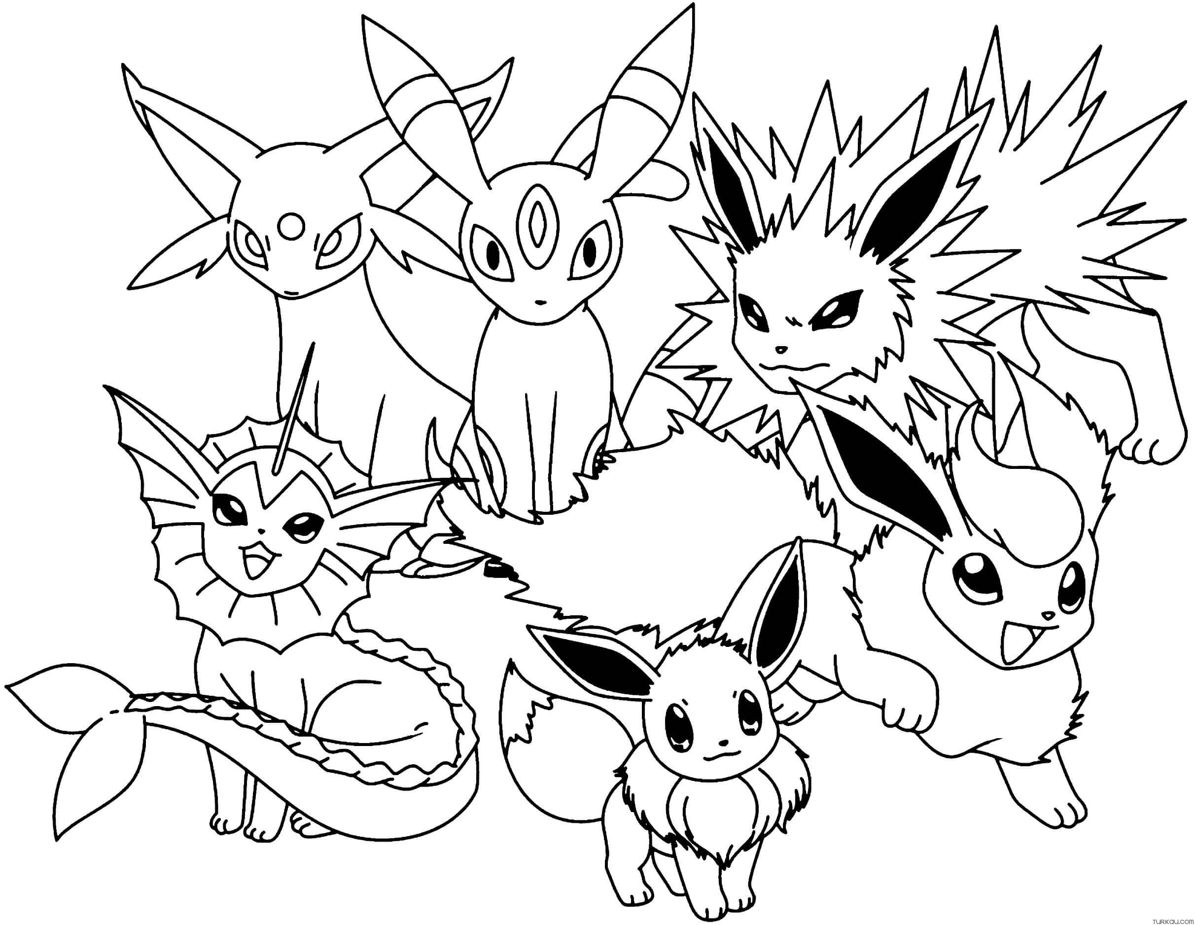 Pokemon Images Coloring Pages