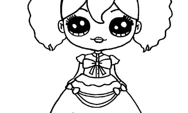 Poppy Playtime Coloring Page 1