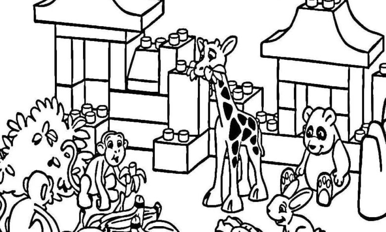 Sad Zoo Coloring Pages