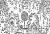 Secret Garden Coloring Page