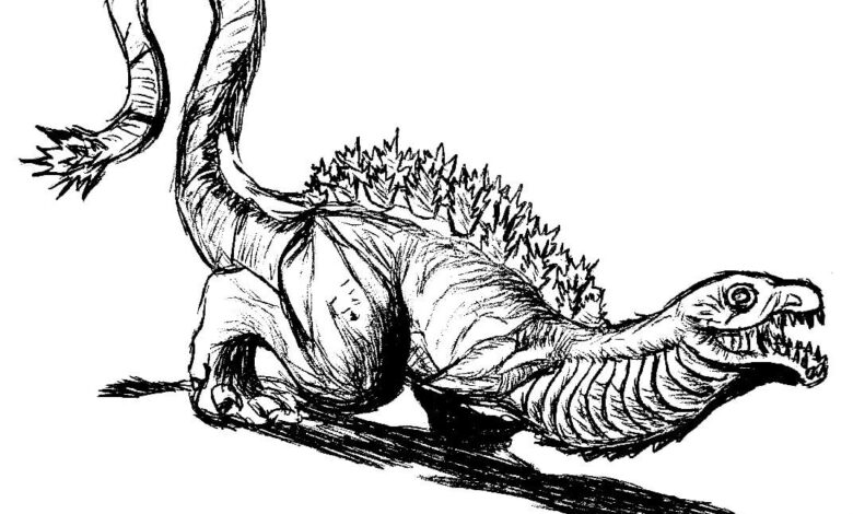 Shin Godzilla Coloring Page