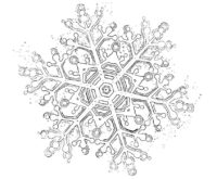 Snowflake Coloring Page
