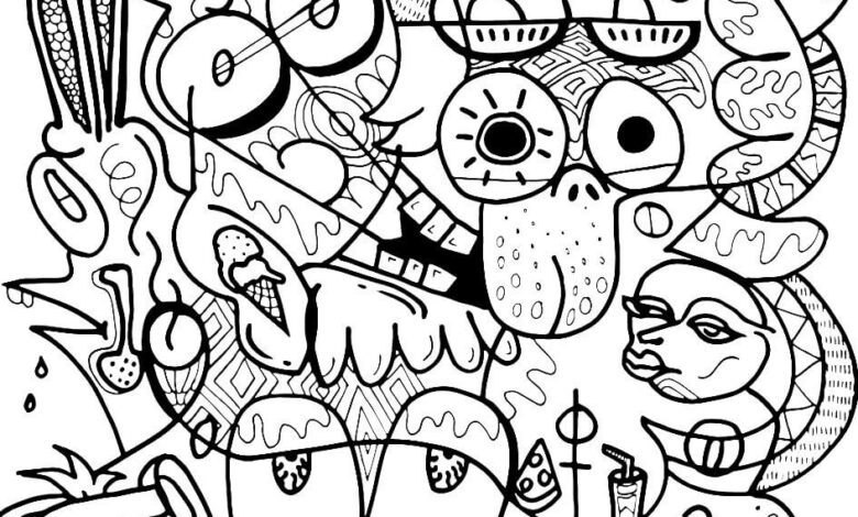 Stoner Coloring Book Coloring Page