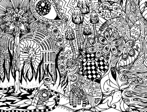 Stoner Coloring Pages for Adults