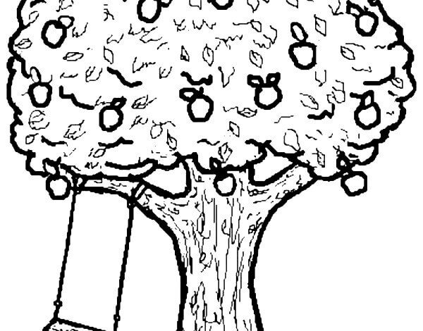 Super Tree Coloring Pages