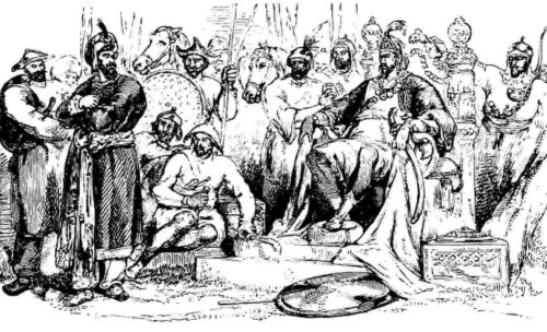 Turkish Emperor Tamerlane Coloring Page