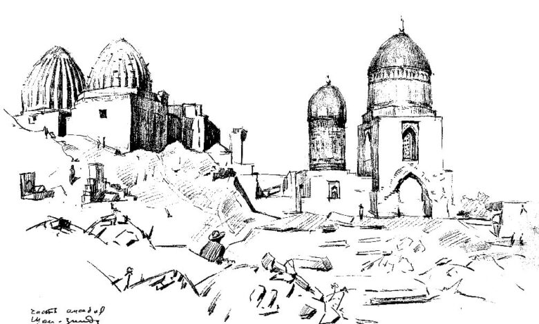 Uzbekistan Islam Coloring Page
