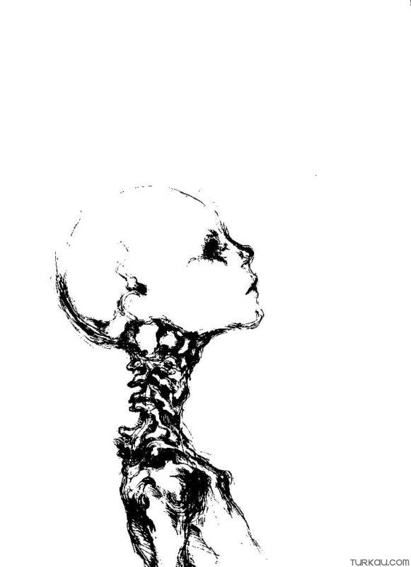 Creepy Coloring Page » Turkau