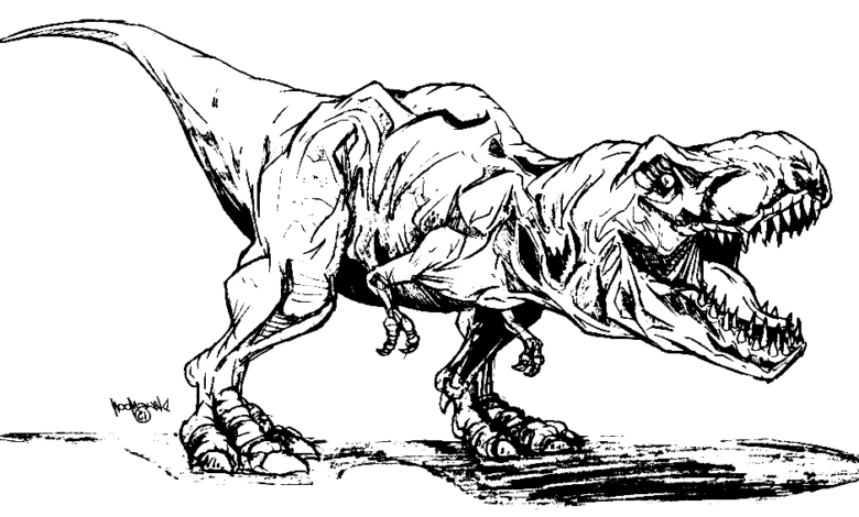 Dinosaur Coloring Pages
