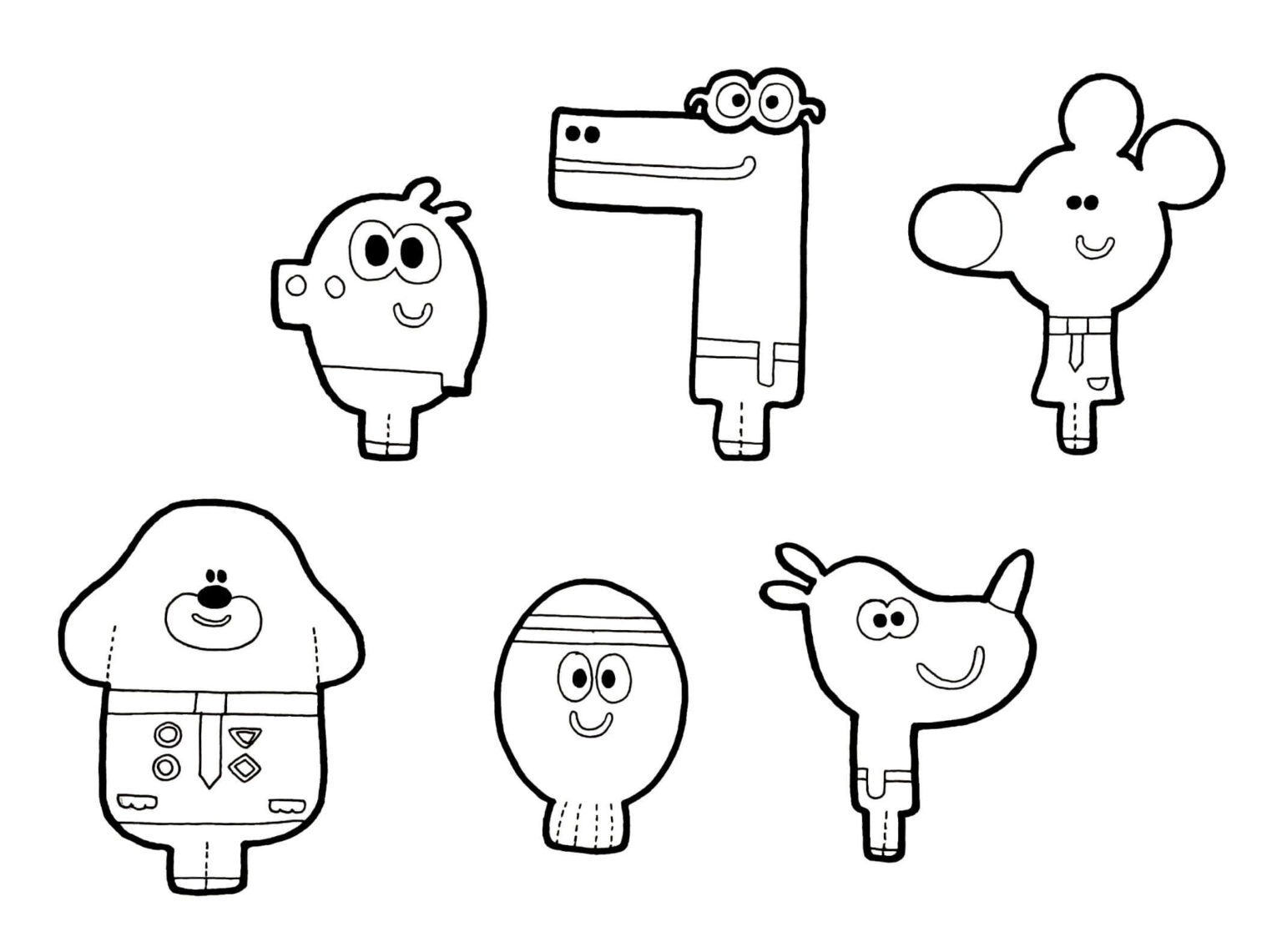 Colouring Pages Hey Duggee Colouring Pages Hey Duggee