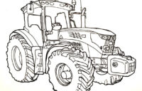 John Deere Coloring Page