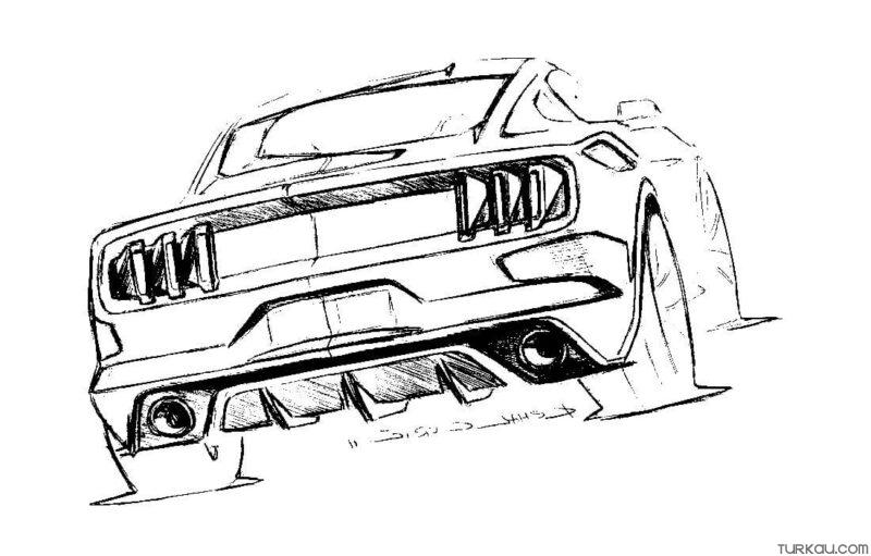Mustang Coloring Pages » Turkau