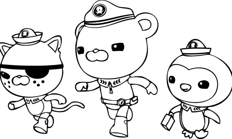 Octonauts Coloring PAge
