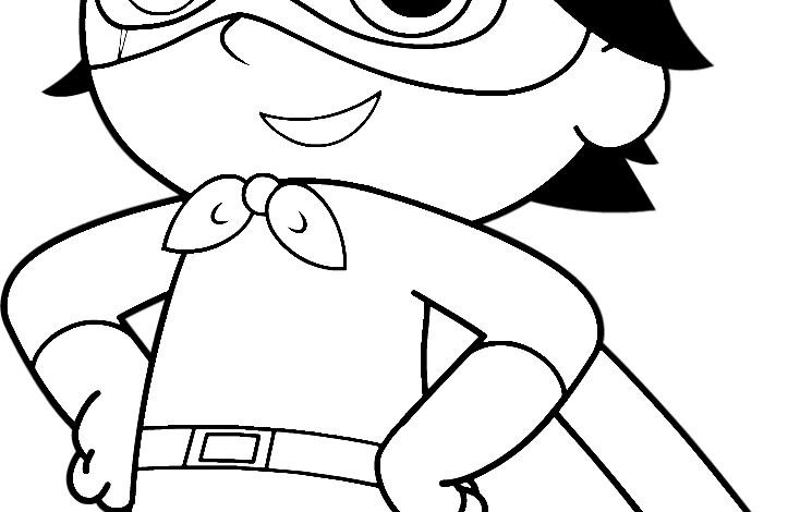 Ryan World Coloring Page