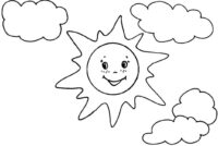 Sky Coloring Page Sky Coloring Page