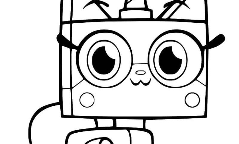 Unikitty Coloring Pages