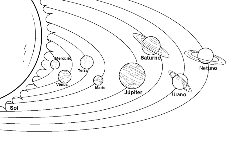 Best Solar System Coloring Page