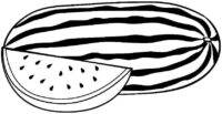 Best Watermelon Coloring Page Best Watermelon Coloring Page