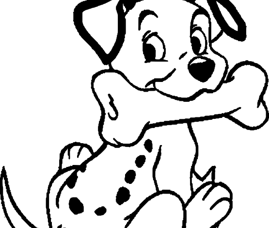Bone Dogs Coloring Pages