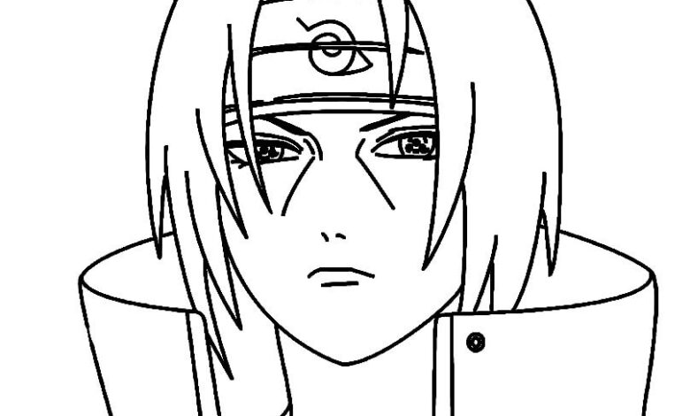 Cool Naruto Coloring Page