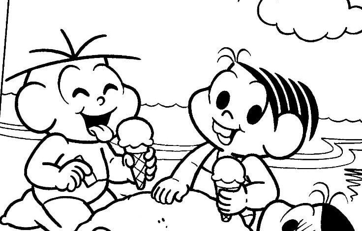 Funny Monicas Gang Coloring Page