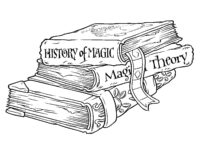 Harry Potter Books Coloring Page