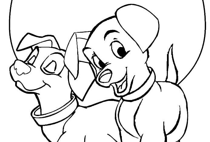 Love Dogs Coloring Pages